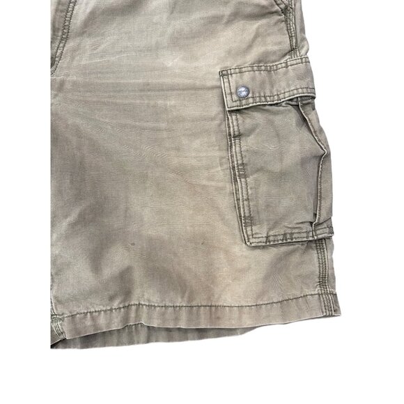 Carhartt Mens Relaxed Fit Utility Shorts Size 46 Khaki Cotton Cargo Pockets - Picture 4 of 10